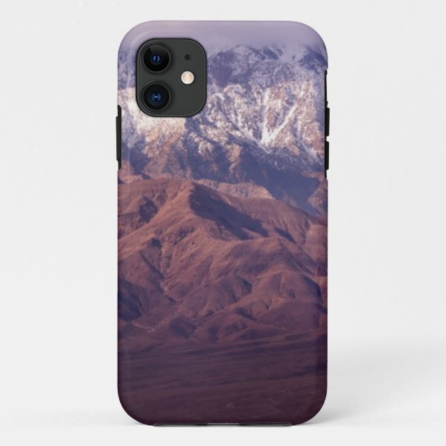 Capa Para iPhone 11 Escala e bacia de Panamint (Verso)
