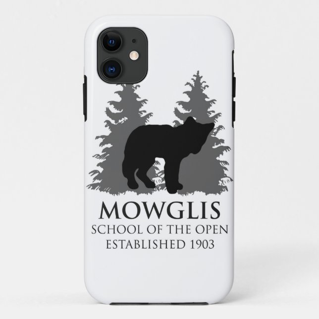 Capa Para iPhone 11 Escola de Mowglis do exemplo aberto do iPhone 5 - (Verso)