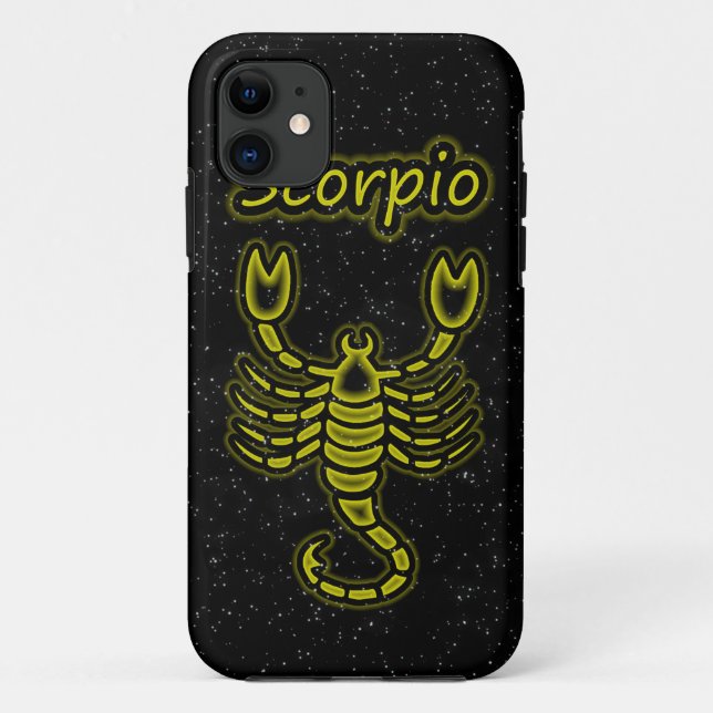 Capa Para iPhone 11 Escorpião Brilho (Verso)