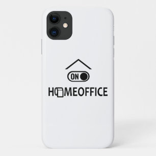 Capa Para iPhone 11 Escritório em casa ativado - Homeoffice ativado