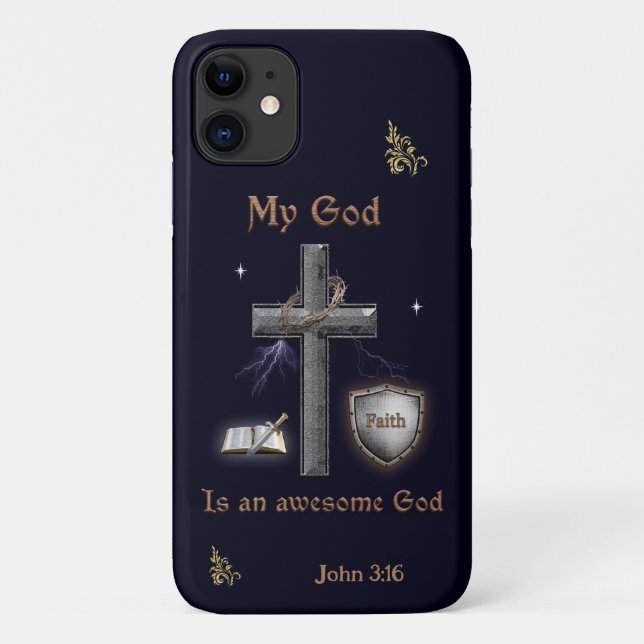 Capa Para iPhone 11 Escritura Bíblica (Verso)