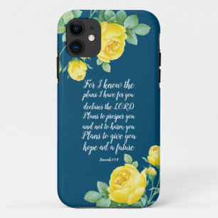 Capa Para iPhone 11 Escritura Elegante Jeremiah 29:11 Case-Mate iPhone