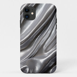 Capa Para iPhone 11 Escuridão Da Prata De Platina - Mala Da Largura