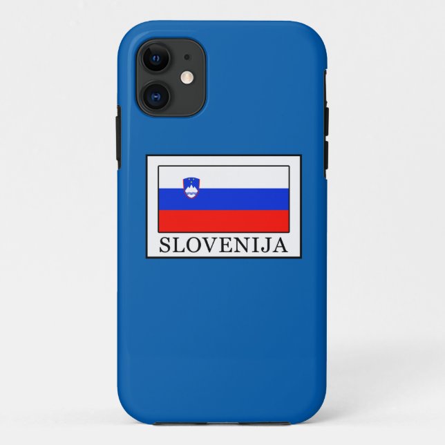 Capa Para iPhone 11 Eslovênia (Verso)