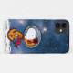 Capa Para iPhone 11 ESPAÇO | Astronauta do Snoopy (Back (Horizontal))