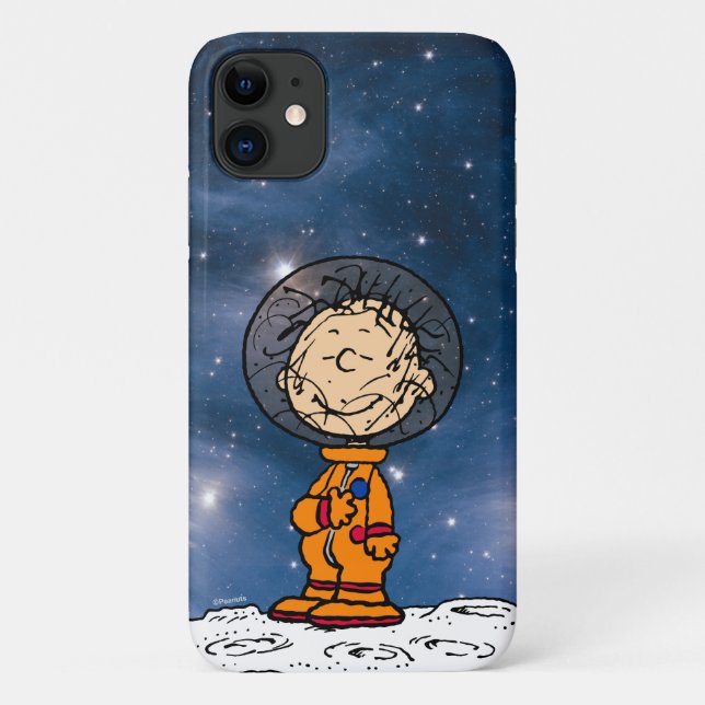 Capa Para iPhone 11 ESPAÇO | Astronauta Pigpen (Verso)