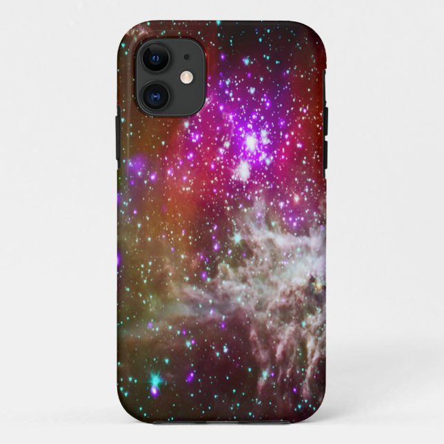Capa Para iPhone 11 Espaço - Nebula Pacman (Verso)
