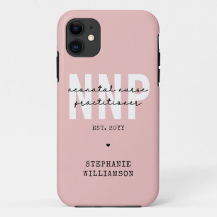 Capa Para iPhone 11 Especialista em Enfermeiro Neonatal NNP Personaliz