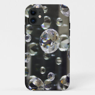 Capa Para iPhone 11 espelho do diamante 3D