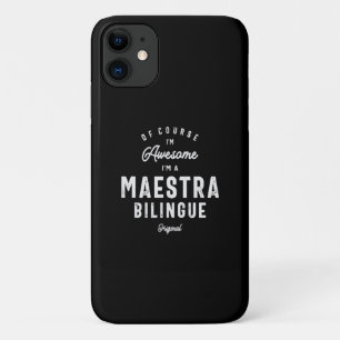 Capa Para iPhone 11 Espetacular Maestra Bilingue: Naturalmente