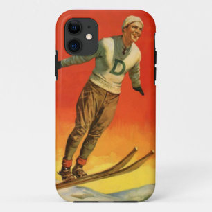 Capa Para iPhone 11 Esportes de inverno - ligação em ponte de esqui