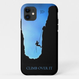Capa Para iPhone 11 Esportes Extremos, Monograma, Montanheira,