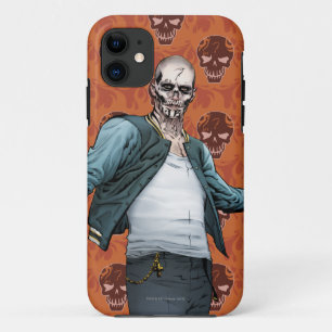 Capa Para iPhone 11 Esquadrão Suicida   El Diablo Comic Book Art