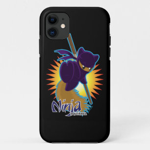 Capa Para iPhone 11 Esquilo de Ninja