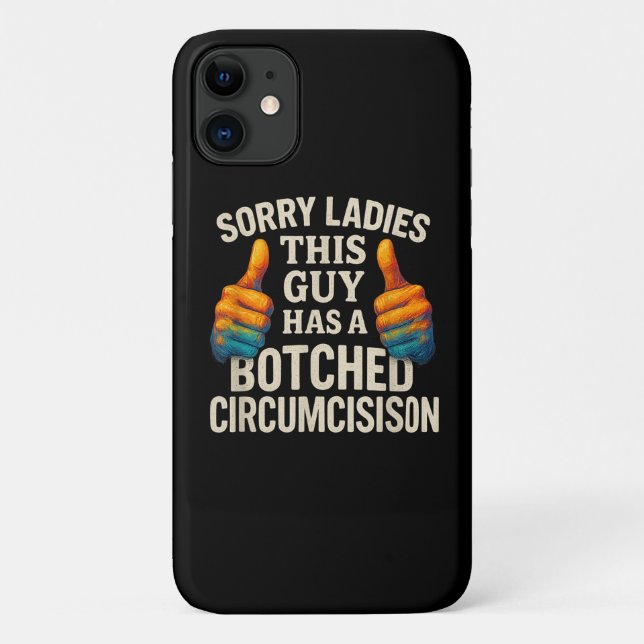 Capa Para iPhone 11 Esse Cara Esganou Cringe Engraçado (Verso)