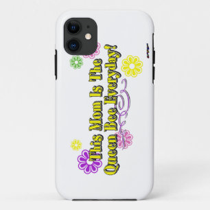 Capa Para iPhone 11 Esta Mãe É A Rainha Do Tipo "Abelha" Todos Os Di