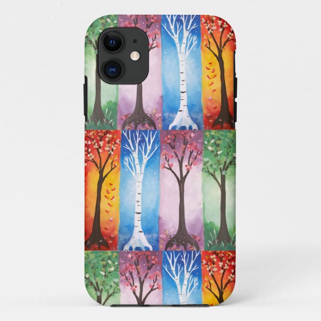 Capa Para iPhone 11 Estações (Verso)