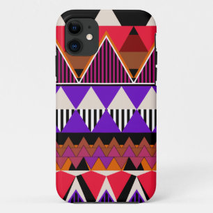 Capa Para iPhone 11 Estale 2 a caixa tribal de néon da case mate do