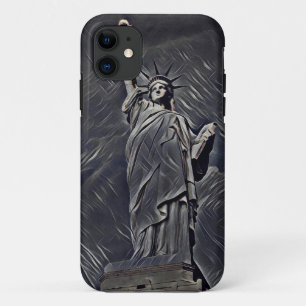 Capa Para iPhone 11 Estátua da Liberdade