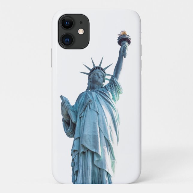 Capa Para iPhone 11 Estátua da liberdade (Verso)