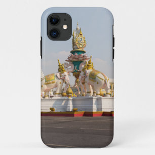 Capa Para iPhone 11 Estátua de elefantes cor-de-rosa Bangkok Tailândia