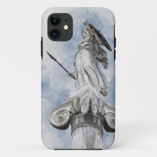 Capa Para iPhone 11 Estátua grega clássica Athena