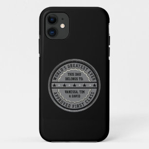 Capa Para iPhone 11 Este Pai Nunca Maior pertence a: Seu(s) nome(s)