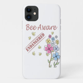 Capa Para iPhone 11 Esteja Consciente - Salve as Abelhas