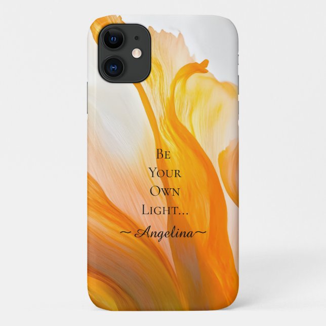 Capa Para iPhone 11 Estética holográfica (Verso)