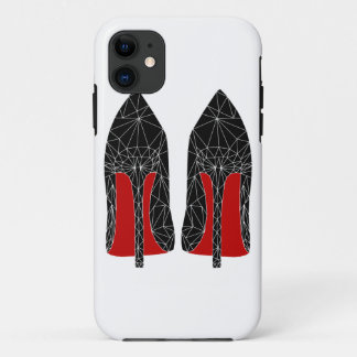 Capa Para iPhone 11 ESTILETTOS Estilo do triângulo de malha