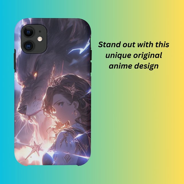 Capa Para iPhone 11 Estilo anime princesa feiticeiro (Criador carregado)