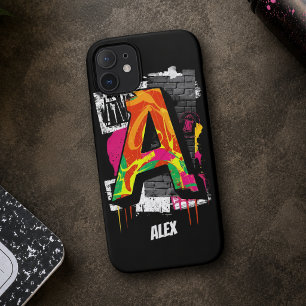 Capa Para iPhone 11 Estilo de Letra "A" Gráfica Personalizável de Graf