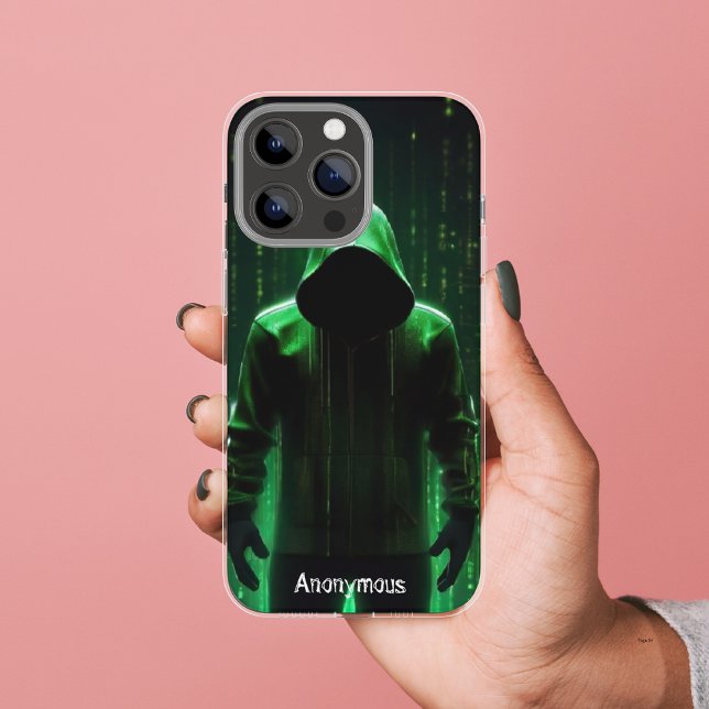Capa Para iPhone 11 Estilo de Matriz Técnica Escura Personalizada do H (Criador carregado)