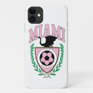 Capa Para iPhone 11 Estilo de Variação de Futebol de Miami