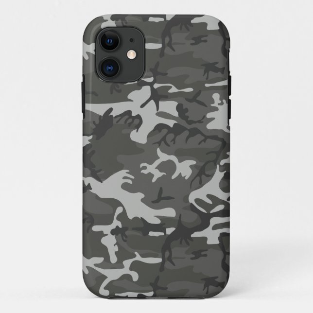 Capa Para iPhone 11 Estilo Militar Urban Camo (Verso)