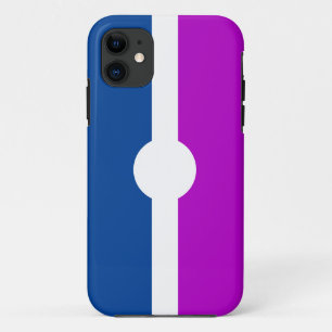 Capa Para iPhone 11 Estirpes Brancas Vermelhos Vermelhos Vermelhos, Co