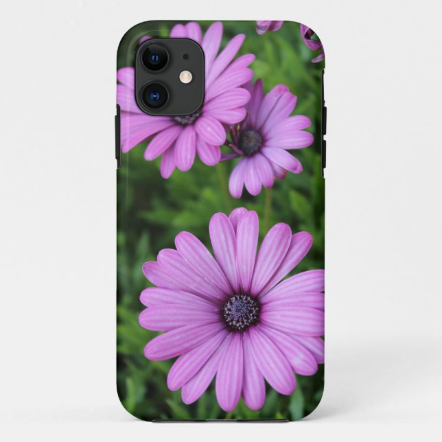 Capa Para iPhone 11 Estojo de flores (Verso)