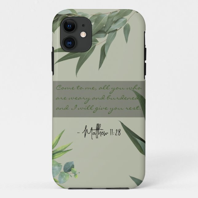 Capa Para iPhone 11 Estojo de iPhone / iPad Divine Pastels Escritura (Verso)