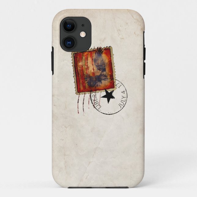 Capa Para iPhone 11 estojo de iphone selo de liberdade (Verso)