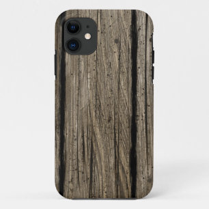 Capa Para iPhone 11 Estojo de madeira