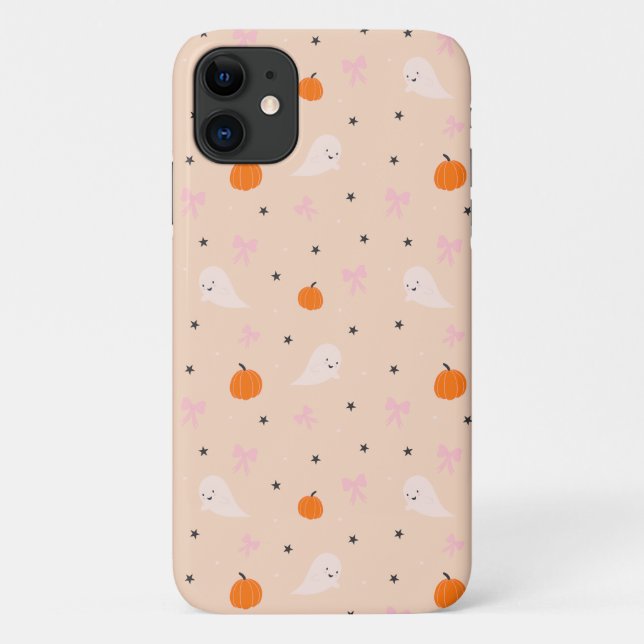 Capa Para iPhone 11 Estojo de telefone com padrão de fantasma de Hallo (Verso)