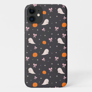 Capa Para iPhone 11 Estojo de telefone com padrão de fantasma fofo de