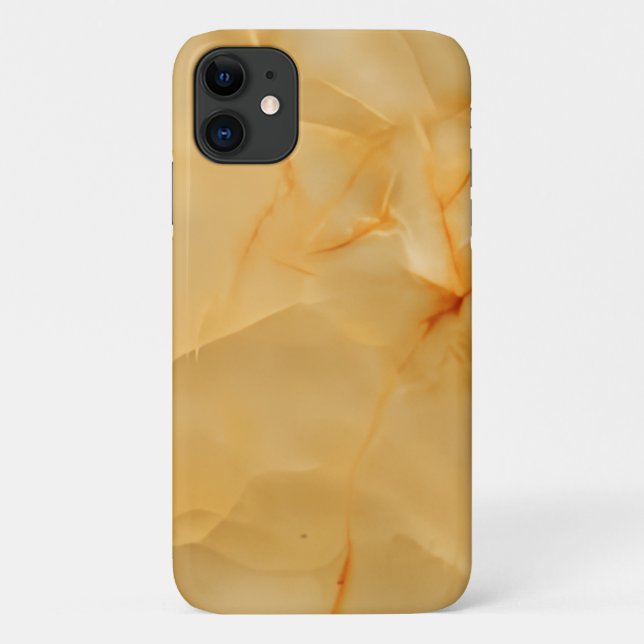 Capa Para iPhone 11 Estojo de telefone com textura de mármore de ônix  (Verso)