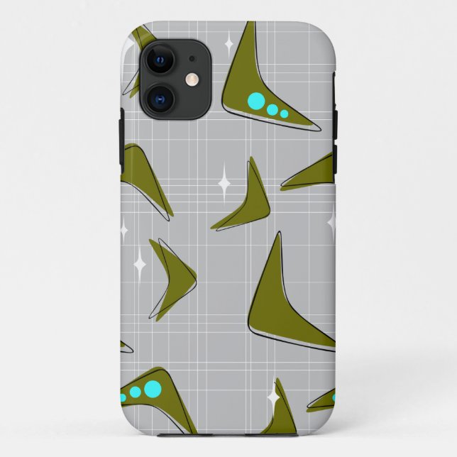 Capa Para iPhone 11 Estojo para iPhone Case-Mate Boomerangs e Estrelas (Verso)