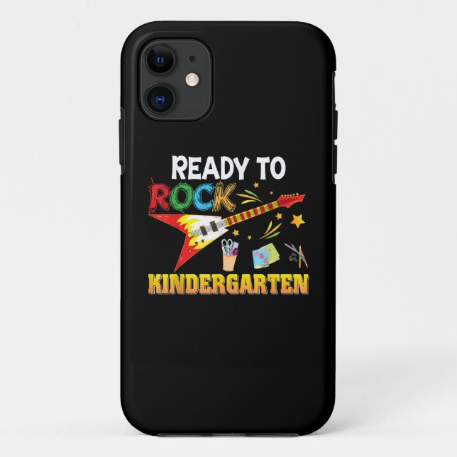 Capa Para iPhone 11 Estou pronto para voltar ao jardim de infância. (Verso)