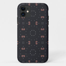 Capa Para iPhone 11 Estrelas E Padrão Único De Espaco