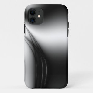 Capa Para iPhone 11 Estuário preto e branco