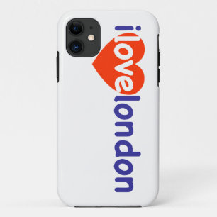 Capa Para iPhone 11 Eu amo Londres