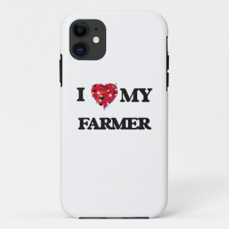 Capa Para iPhone 11 Eu amo MEU fazendeiro