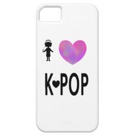 Capa Para iPhone 11 Eu amo o K-pop